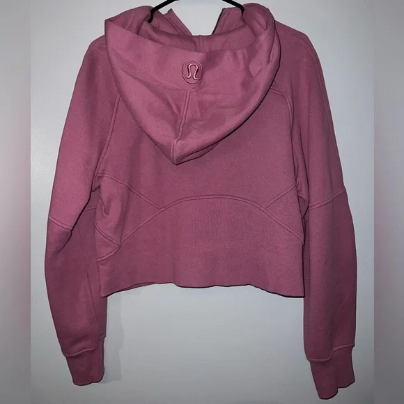 Lululemon Scuba Oversized Half Zip Cropped Hoodie - Picture 6 of 7
